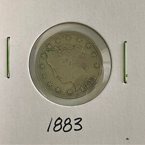1883 Liberty Head Nickel Coin